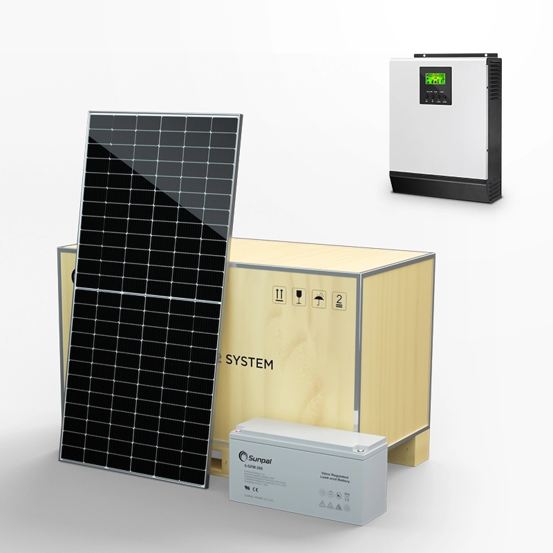 Off Grid Full Solar Kit Panel Kit Pv Erneuerbares Energiesystem