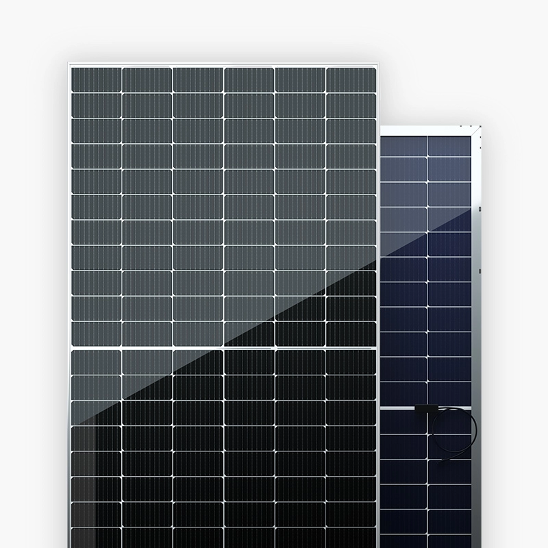 470-490W bifaziales Mono-MBB-Halbzellen-Solar-Photovoltaikmodul