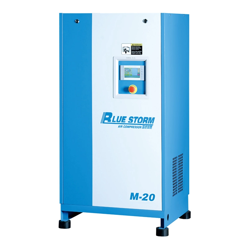 Schraubenkompressor der Blue Storm-Serie mit Permanentmagnet-Frequenzumwandlung