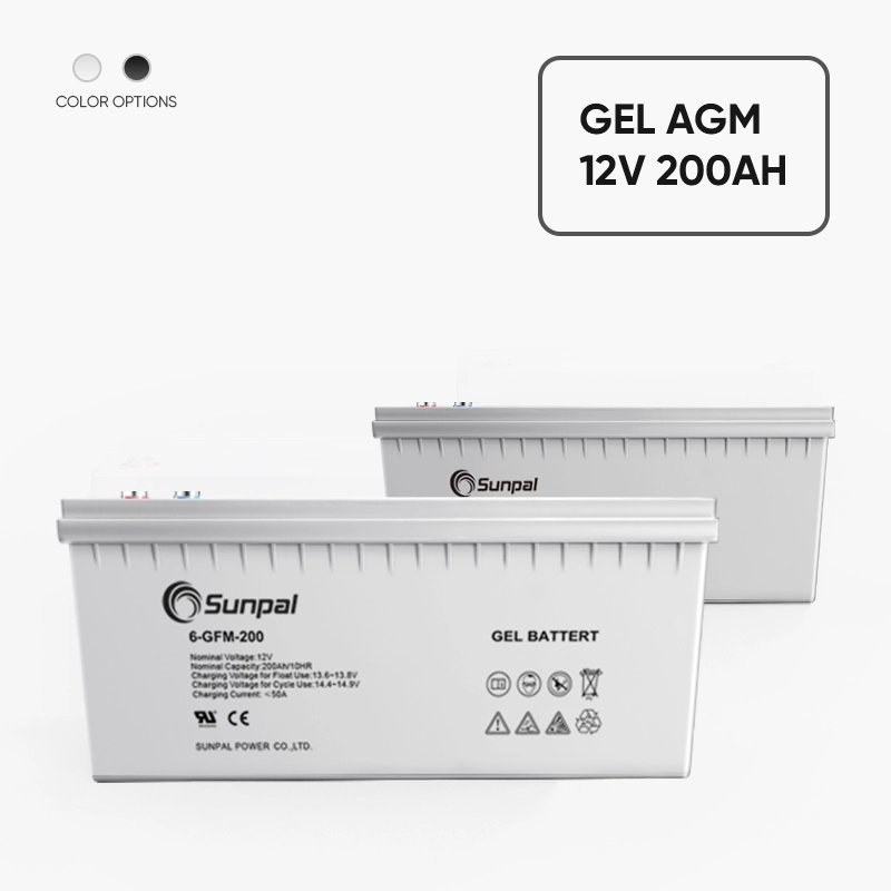 12V 200Ah AGM Deep Cycle Home Batteriespeicher