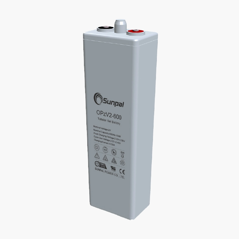 2V 600Ah Beste röhrenförmige Blei-Säure-Batterie für Wechselrichter