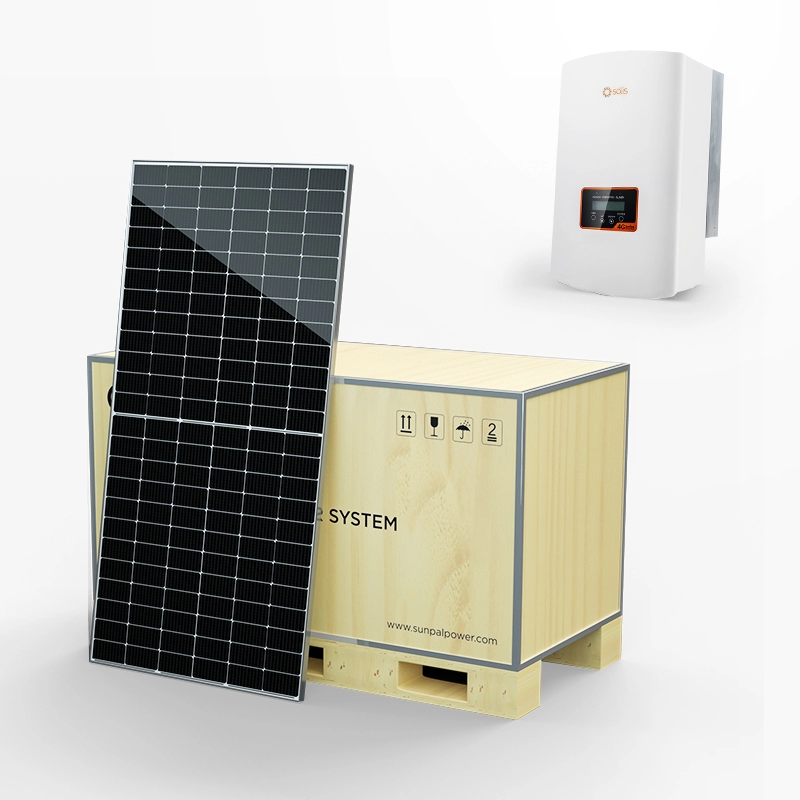 Komplette On-Grid-Tie-Solar-Photovoltaik-System-Power-Kits für Privathaushalte