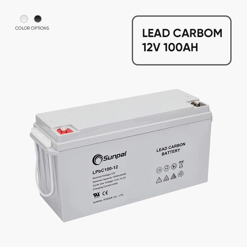 12V 100Ah Lead Carbon Sealed Deep Cycle Blei-Säure-Batterie