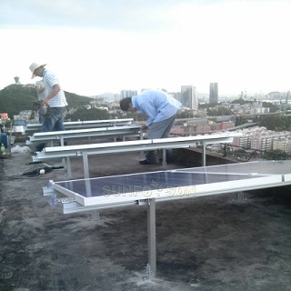 Solar-Montagehalterungen mit festem Winkel