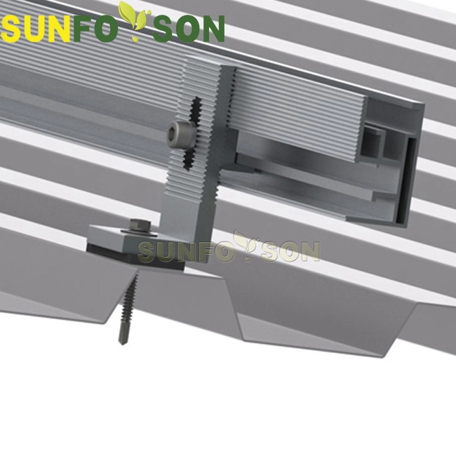 Hochwertige Solar-Aluminiumschiene für die Installation von Solarmodulen