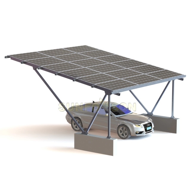 Solar-Carport-Montagestruktur