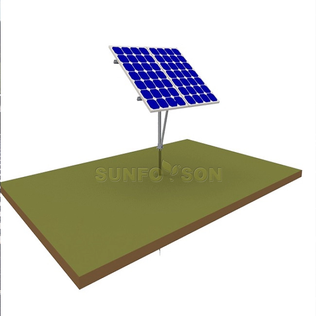 Einpoliges Solar-Bodenmontagesystem