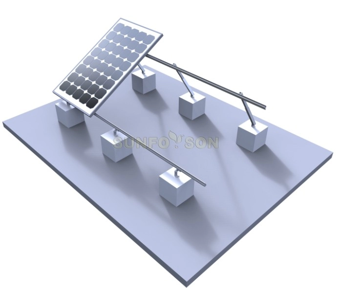 Einstellbare Solardachhalterung