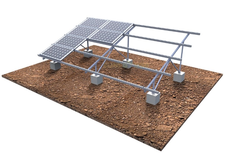Solar-Bodenmontagesystem