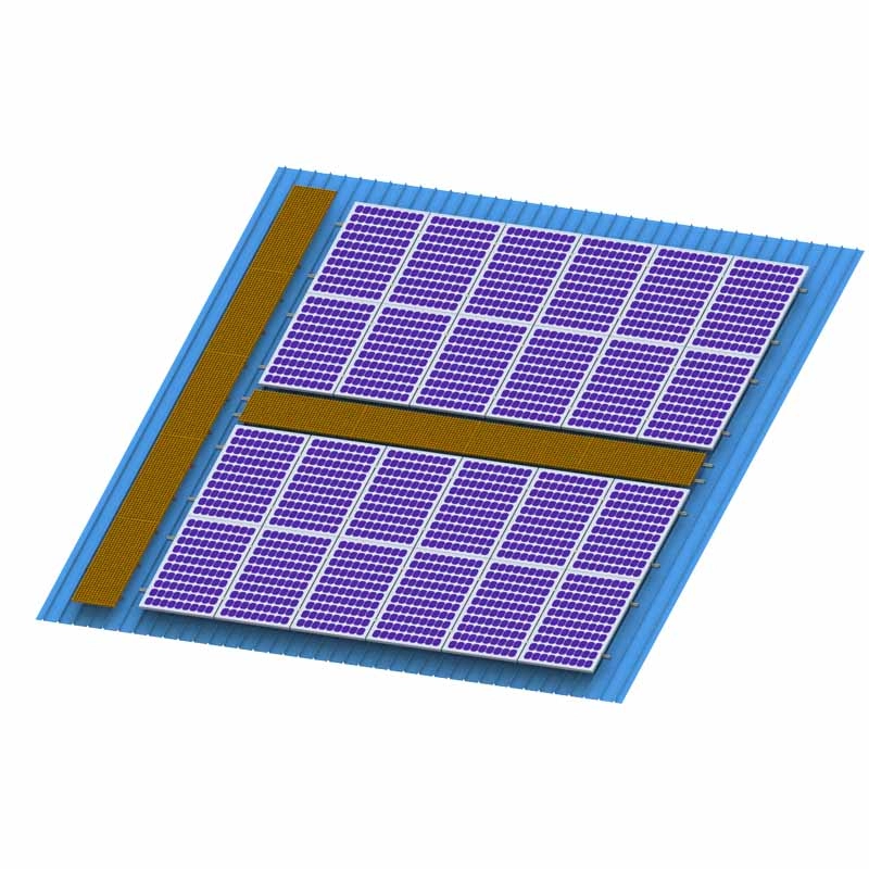 FRP-Solarpanel-Dachsteg für die Systemwartung