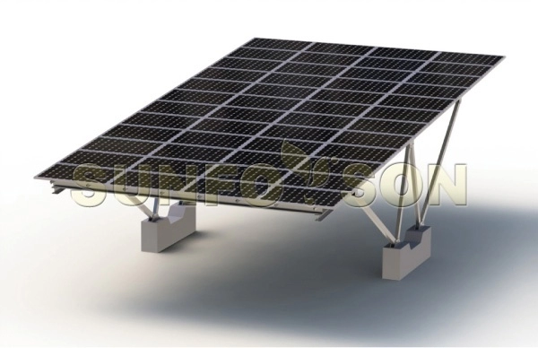 Montagesystem für Solarparkplätze