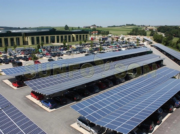 Halterung für das SunRack Carport-Montagesystem