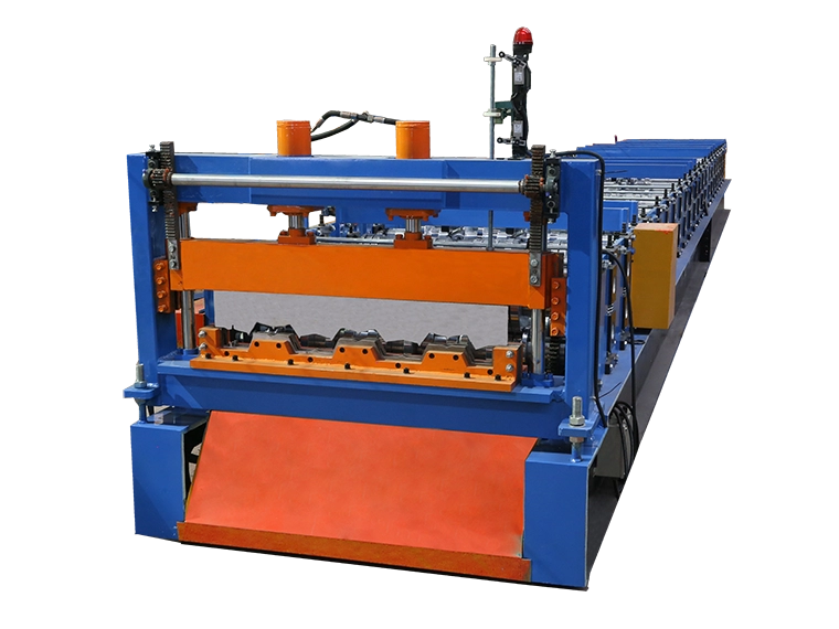 Rollformmaschine für Stahlbodendecks