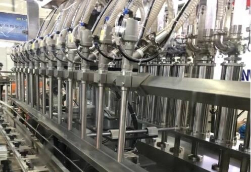 Automatische Füllverschließ- und Etikettiermaschine Flaschenfüllmaschine