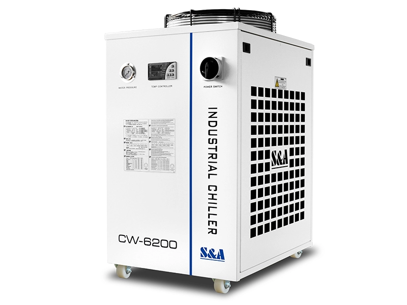 Industrielle Wasserkühler mit CO2-Glaslaser