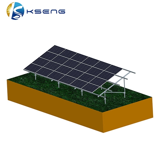 N-förmiges Solar-Bodenhalterungssystem