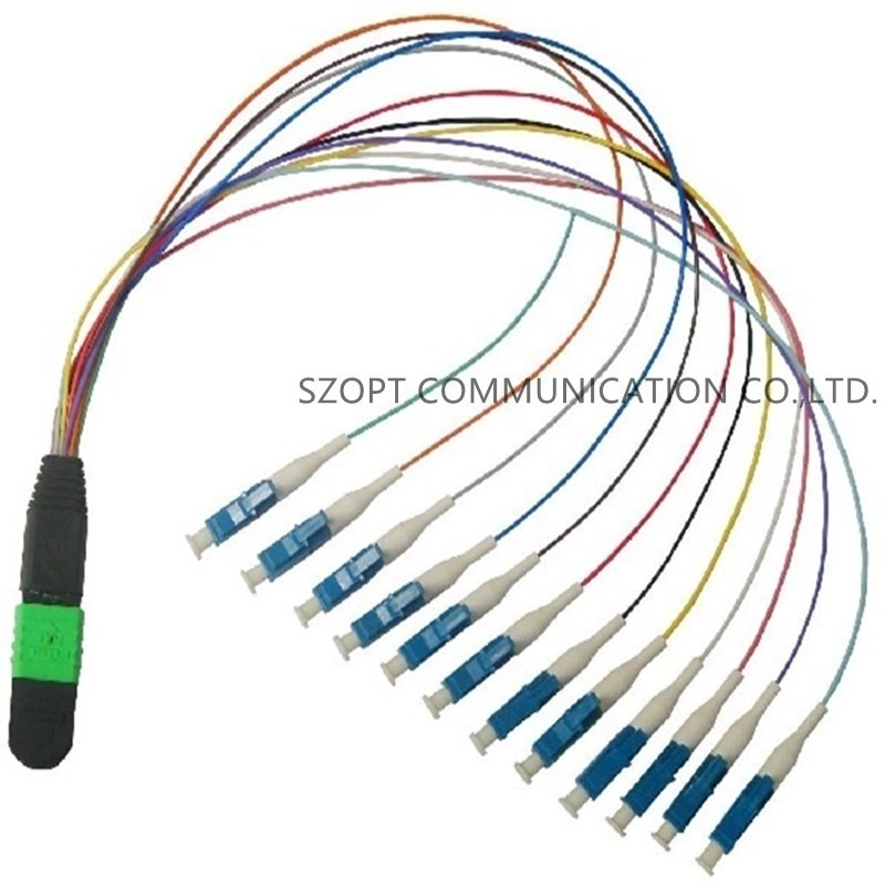 MPO/MTP-LC SM OM3 OM4 OM5 Harness Patchkabel 0,9 mm