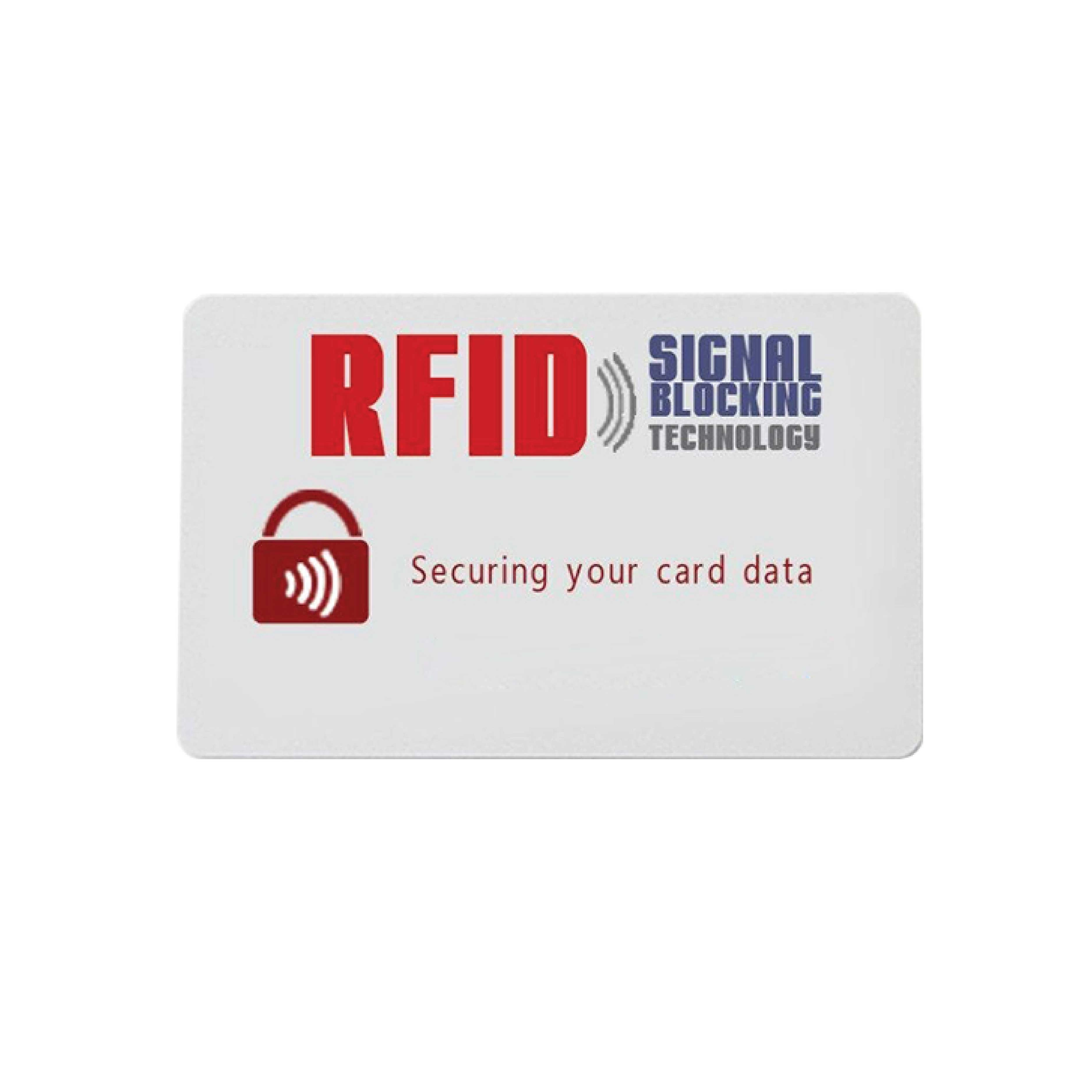 Geschirmte RFID-Karten mit Bolcking Chip