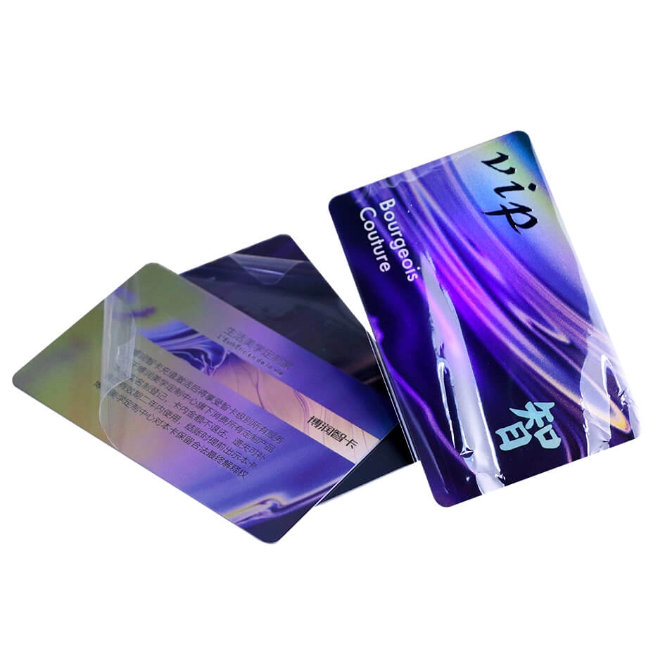 125 MHz LH T5577 RFID-Hotelschlüsselkarten mit Metalletikett