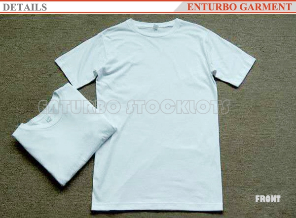 Rundhals-T-Shirts aus 100 % Baumwolle