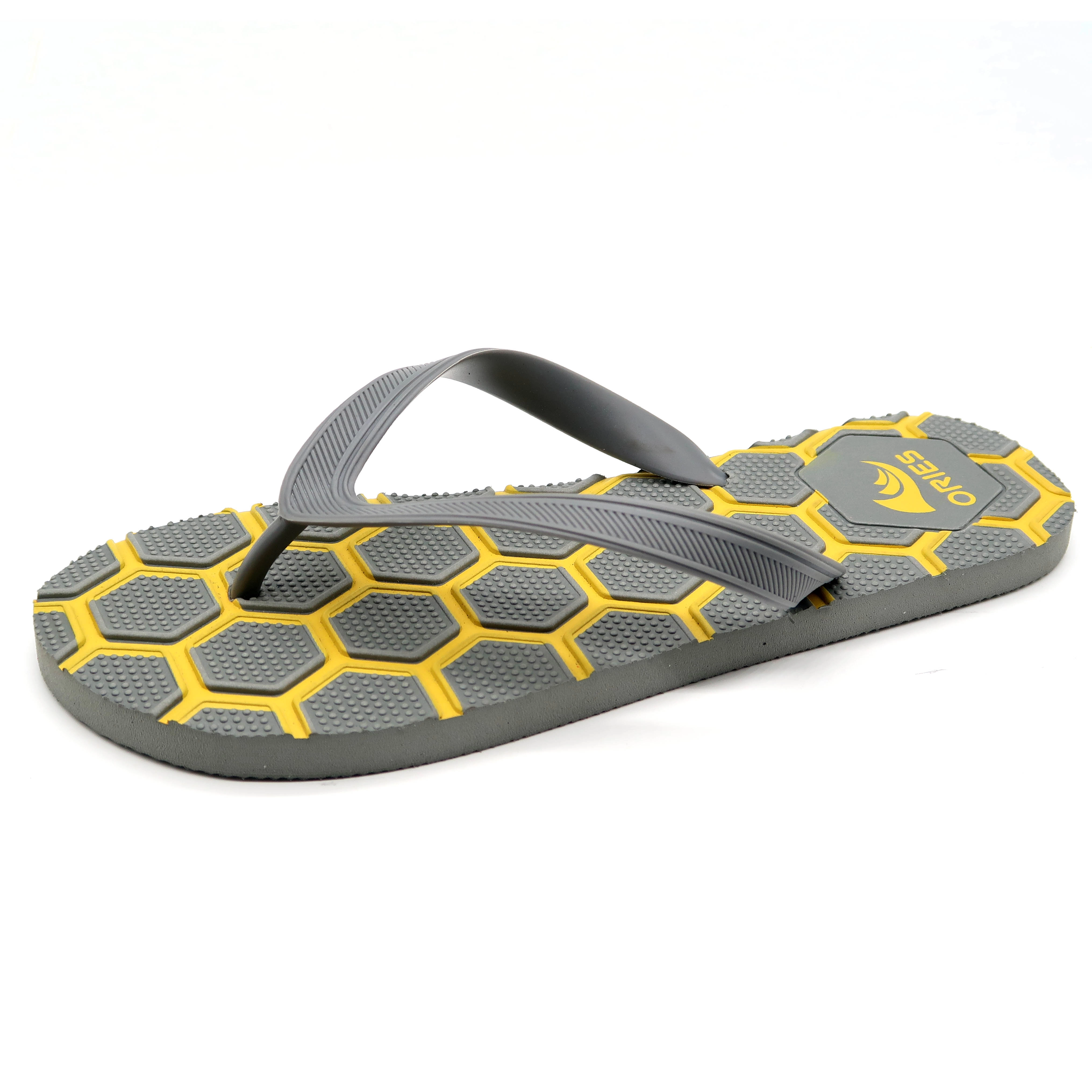 Hexagon Design Geprägte Sohle Beste Flip Flops