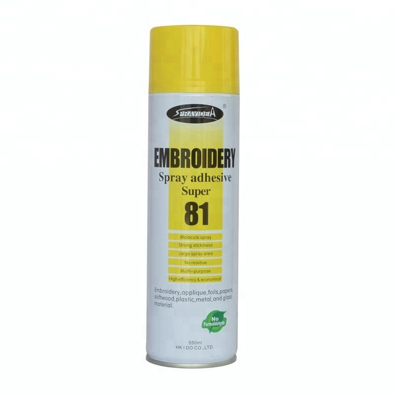 Sprayidea 81 Super Spray Stickkleber für Kleidung und Stoffe