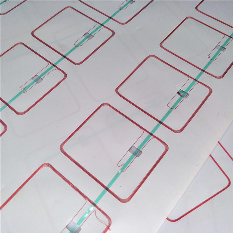 0,45 mm 125 kHz TK4100 RFID-Prelam-Einlegeblätter zur Herstellung von RFID-Karten