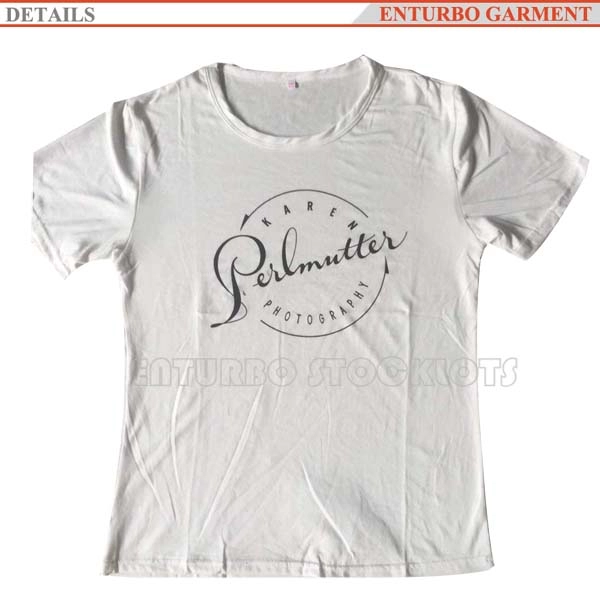 Kurzärmliges Damen-T-Shirt aus Polyester
