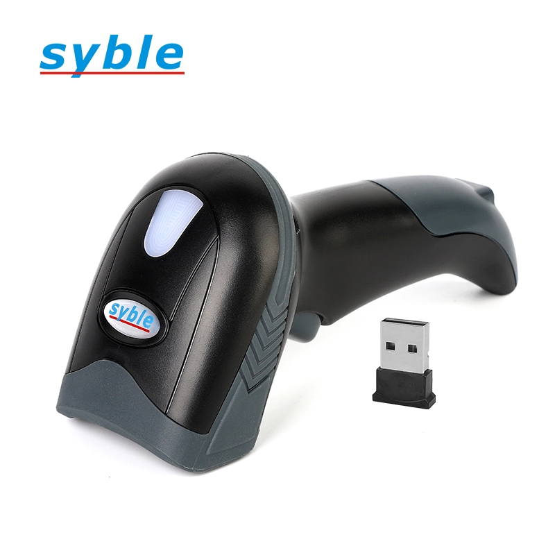 Syble billiger 1D-Wireless-Barcode-Scanner Handscanner mit USB-Empfänger