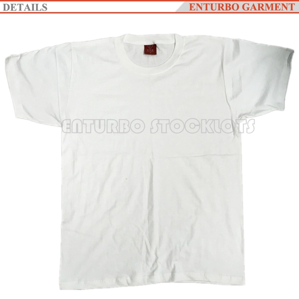Kurzärmliges T-Shirt aus weißer Baumwolle für Herren