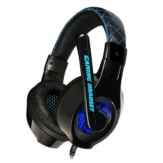SENICC G9 PRO Gaming-Headset kabelgebundener Kopfhörer Gamer-Kopfhörer mit Mikrofon für PS4 grelle LED-Leuchten Gaming-Stereo-Headset
