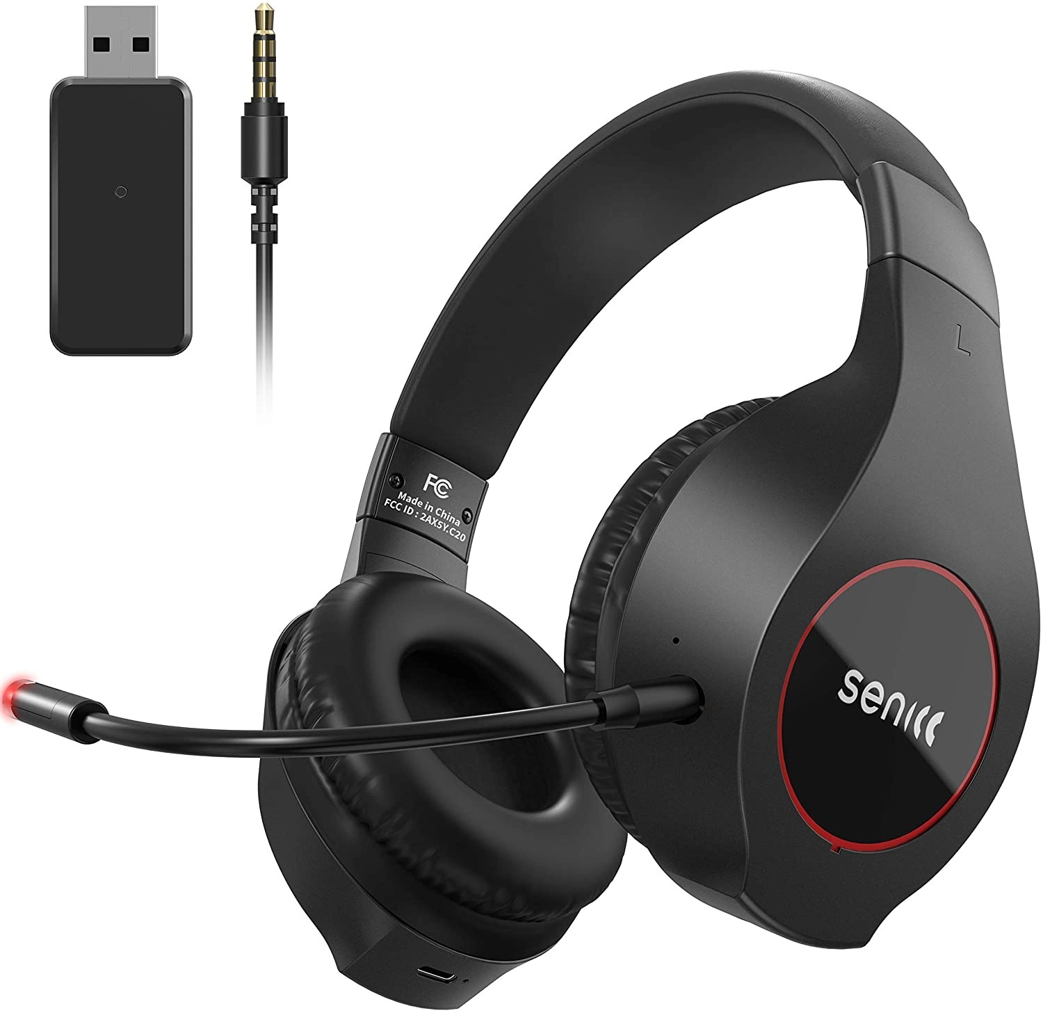 SOMIC C20 2.4G kabelloses Gaming-Headset mit Mikrofon