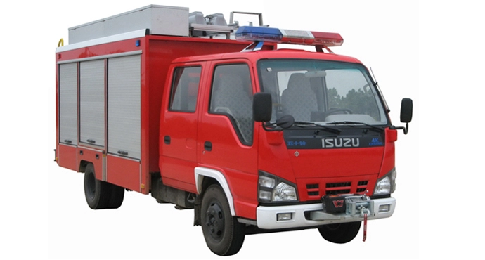 Mini Fast Isuzu Emergency Rescue Vehicle für enge Bereiche