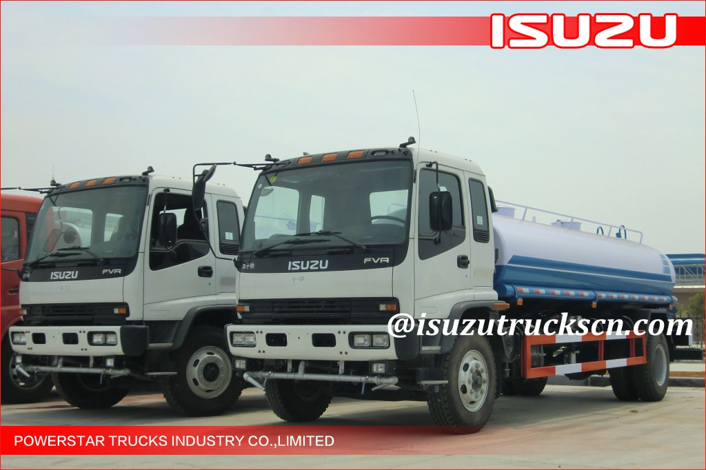 15000L Afghanistan Isuzu Wassertankwagen / City Clean Truck / Sprinkler Truck
