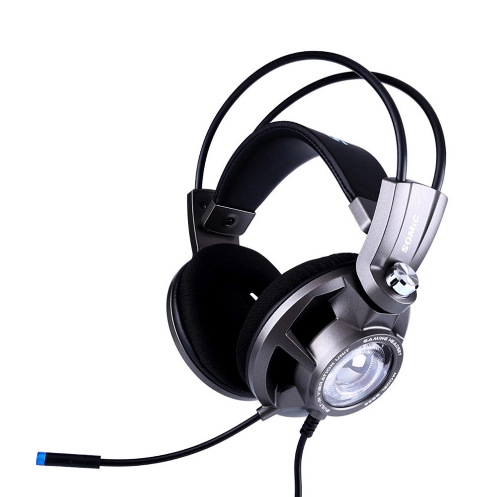 Somic G955 Großhandel Kopfhörer Kopfhörerabdeckung USB-Kopfhörer mit Mikrofon