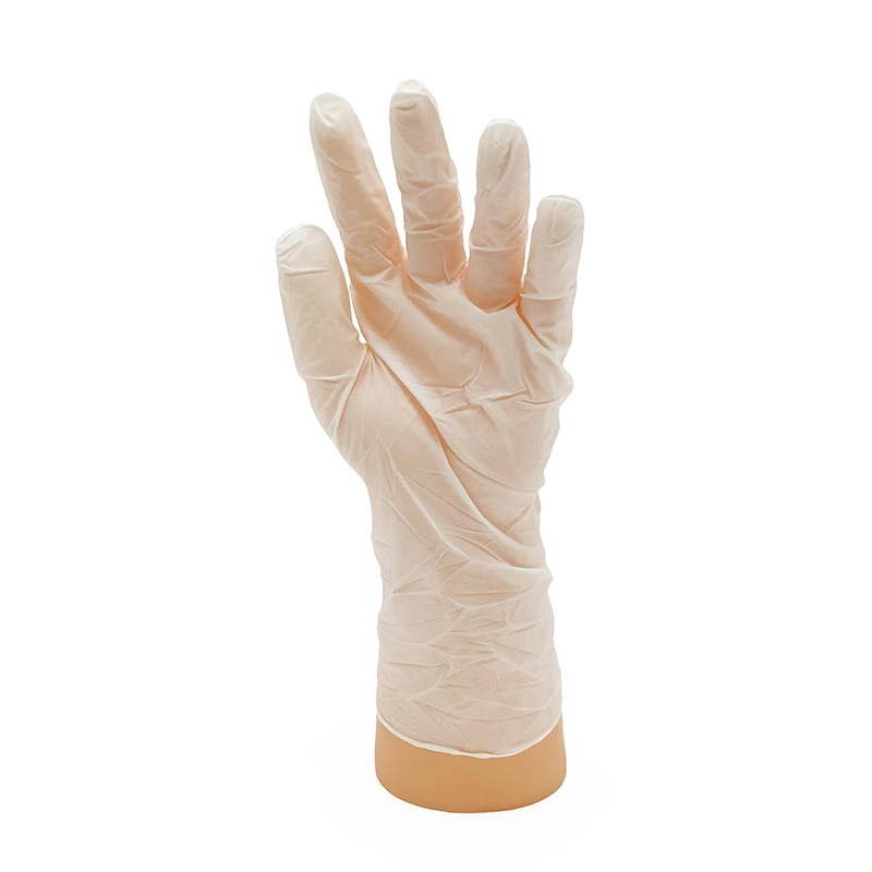 Hersteller Küche Haushalt Saubere Vinylhandschuhe in Lebensmittelqualität Puderfreie PVC-Handschuhe Schutzhandschuhe