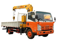 Maßgeschneiderter 5-Tonnen-Isuzu-LKW-Kran zu verkaufen