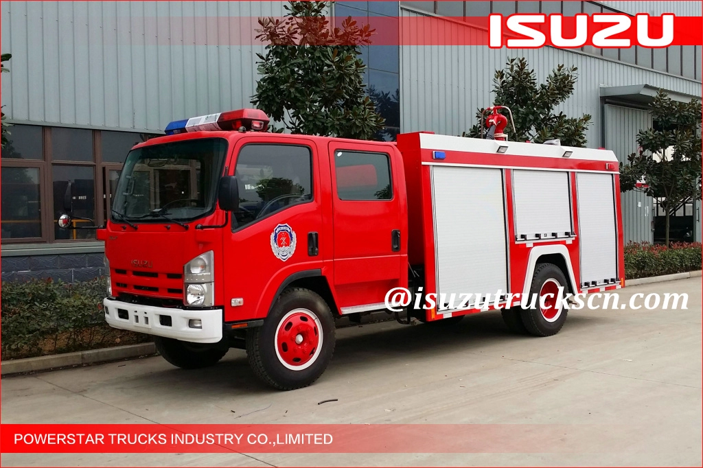China beste japanische Wassertank-Feuerwehrautos der Fabrik 4000L