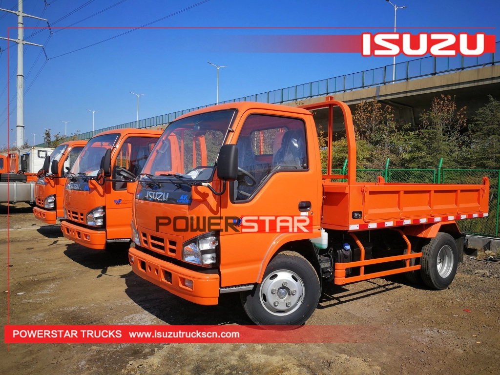 3Ton Isuzu NKR77 600p Mini-Muldenkipper Kipper