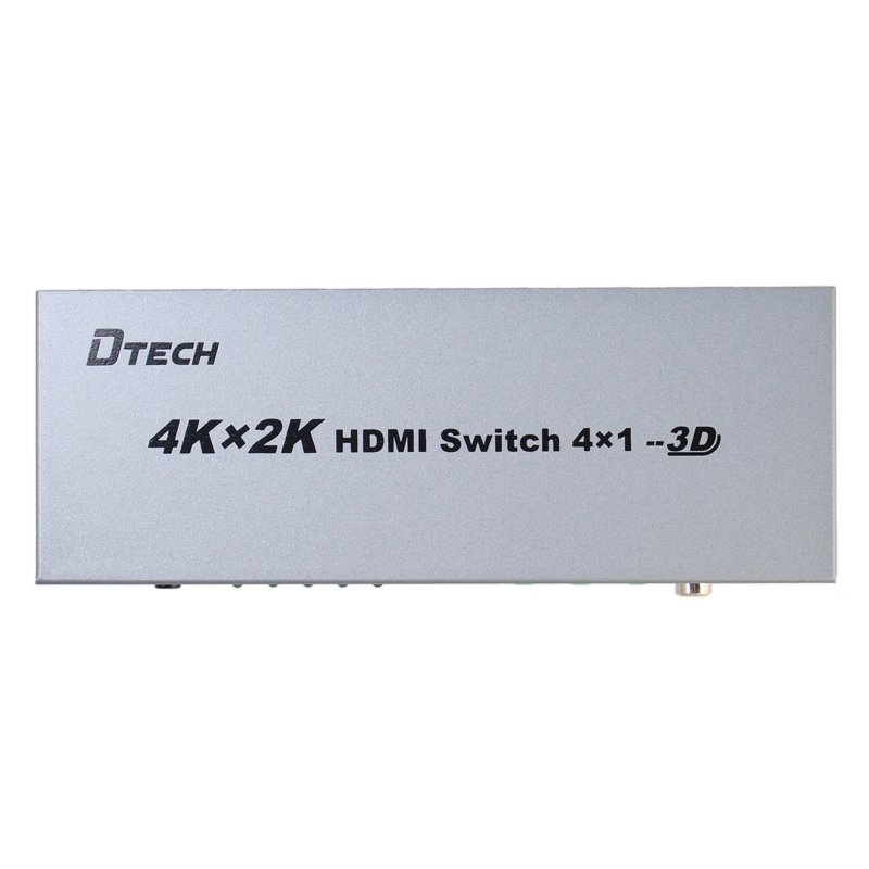 DTECH DT-7041 4K 4-Wege-HDMI-SWITCH mit Audio