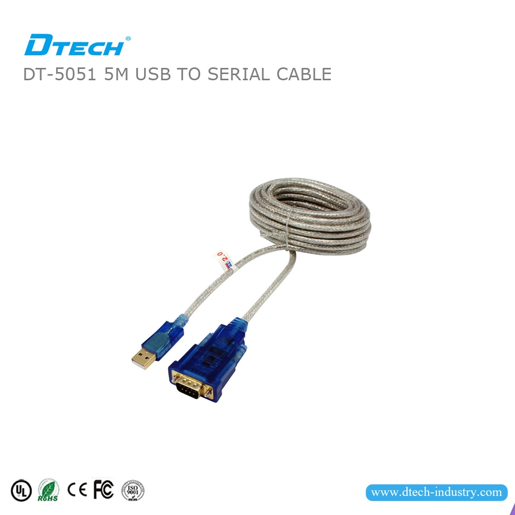 DTECH DT-5051 USB 2.0 zu RS232 Kabel FTDI-Chip