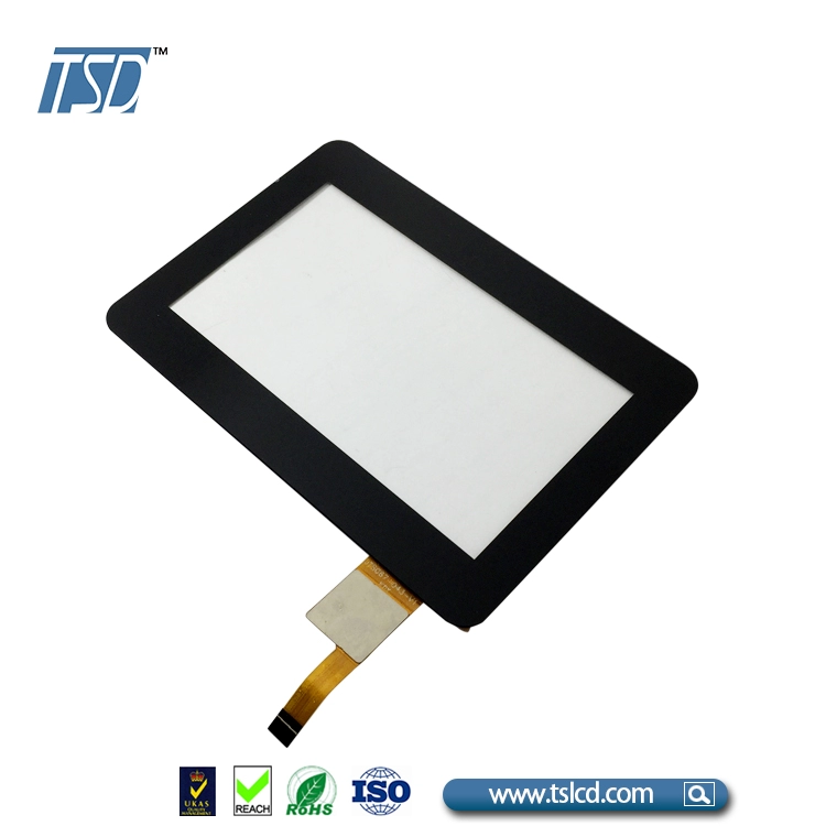 500 cd/m2 4,3'' TFT-LCD-Panel mit Touch-Abdeckung