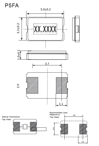 SMD Quarzkristall MHz