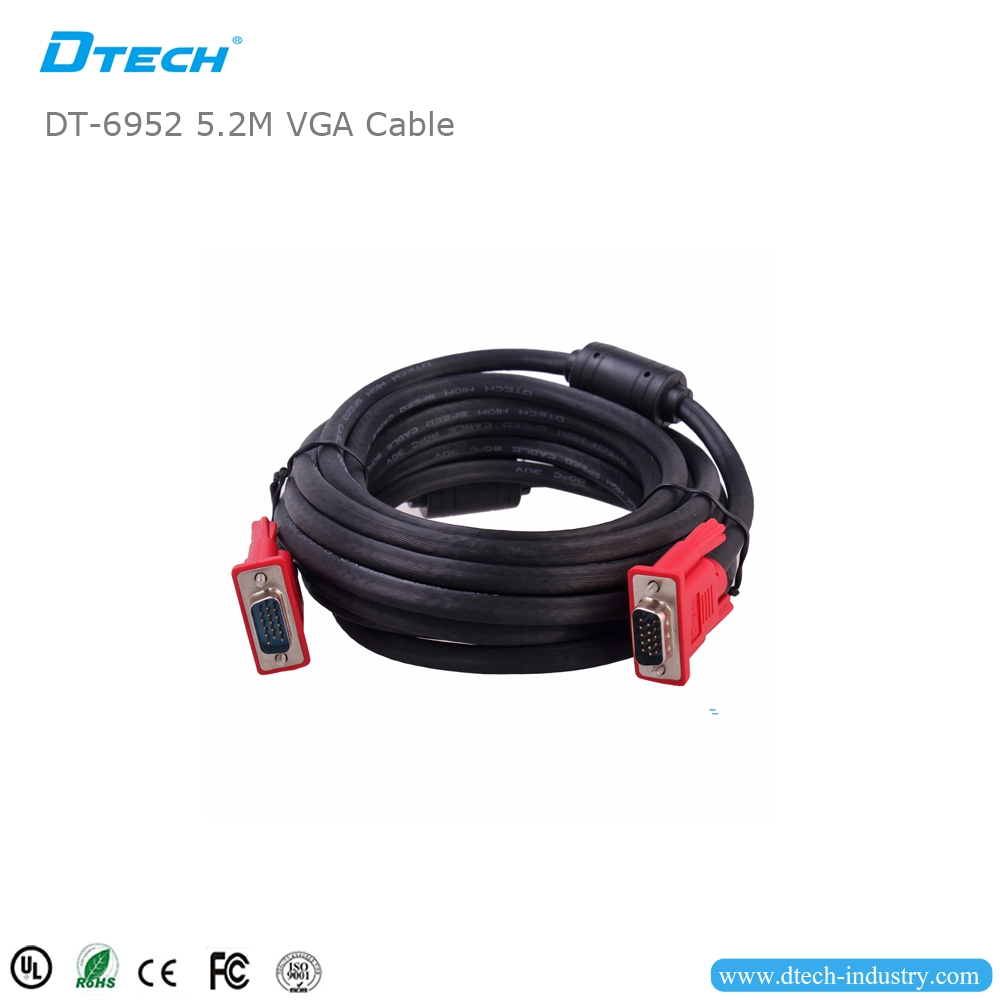DTECH DT-6952 VGA 3+6 5,2 M VGA-Kabel