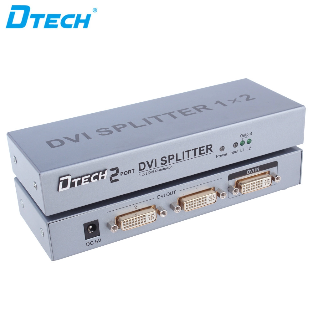 DTECH DT-7023 1 ZU 2 DVI-Splitter