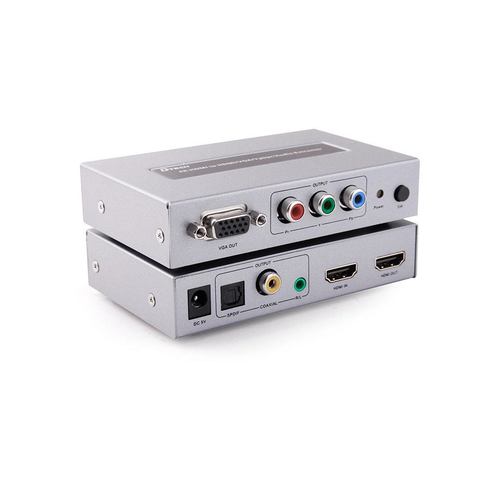 DTECH DT-7049 4K-HDMI-zu-HDMI+VGA+YPbPr+AUDIO-Konverter