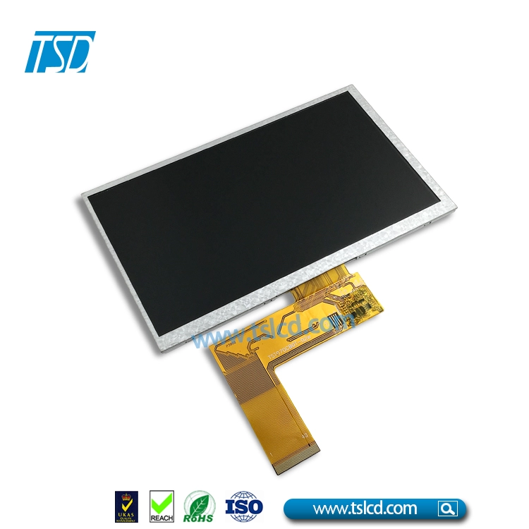 Hochhelles 7-Zoll-TFT-LCD-Display mit RTP 4wries