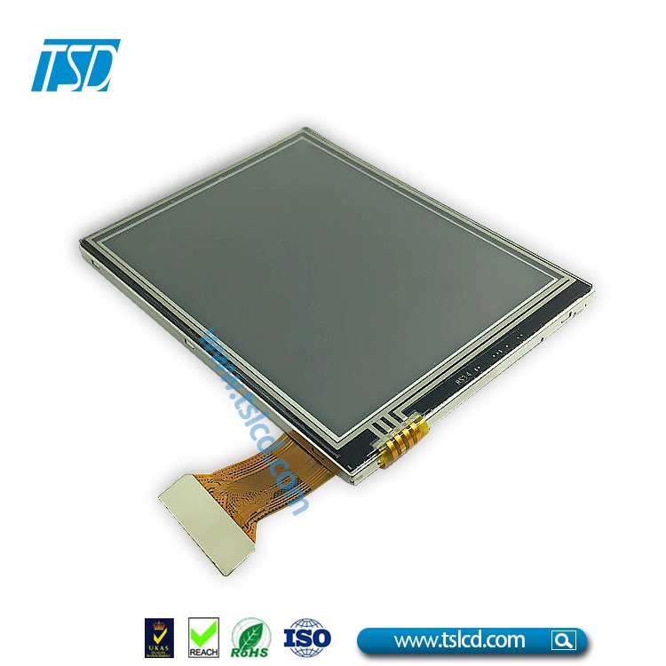 Sonnenlichtlesbares 3,5" transflektives TFT-LCD ohne Touchpanel