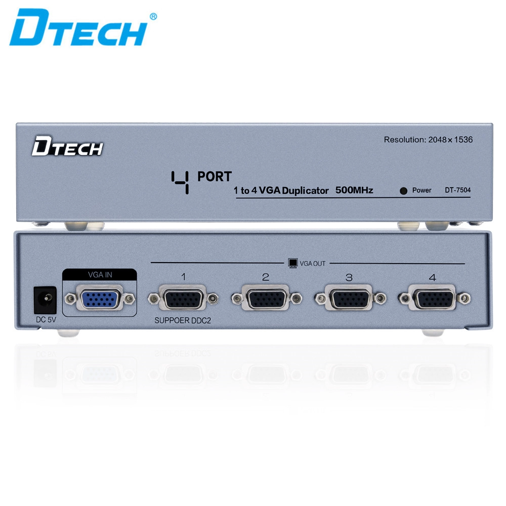 DT-7504 1 BIS 4 500-MHz-VGA-SPLITTER