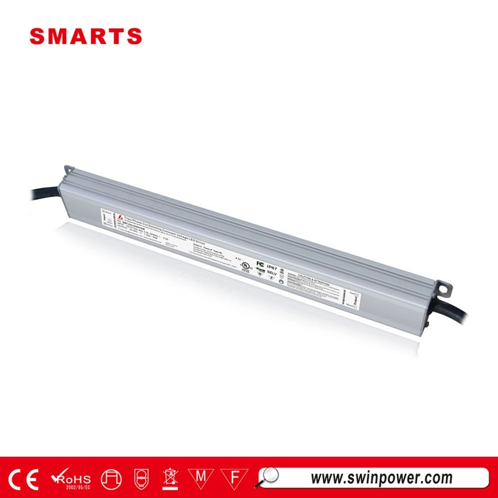 Ultraschlanker dimmbarer 24-Volt-LED-Treiber, 30-W-Wechselstrom-zu-Gleichstrom-LED-Netzteil